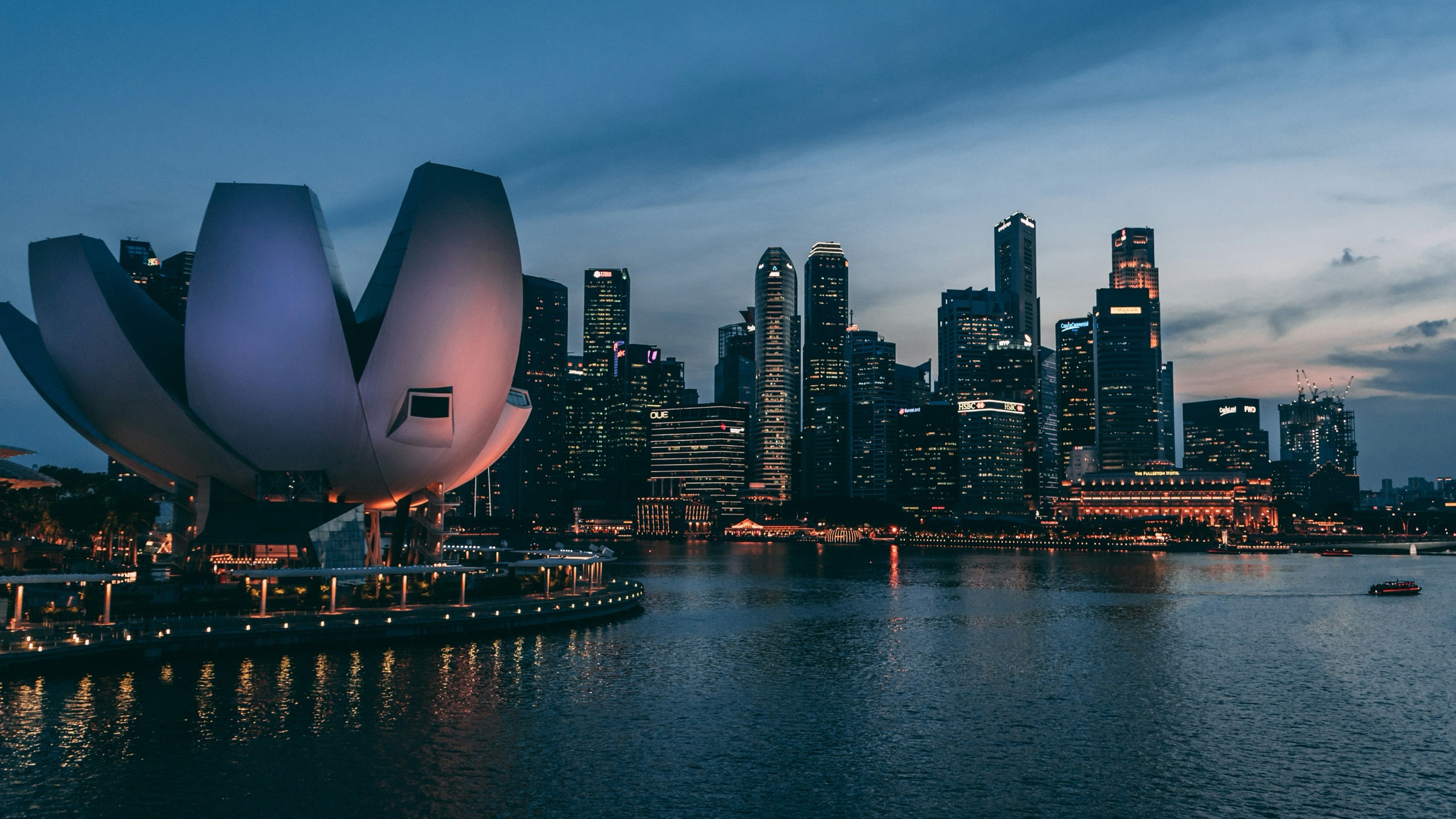 Skyline di Singapore, Marina Bay